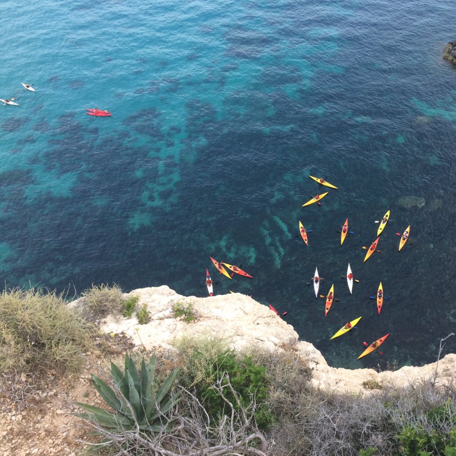 4-Hour Kayaking Adventure in Cagliari around the Devil's Saddle
