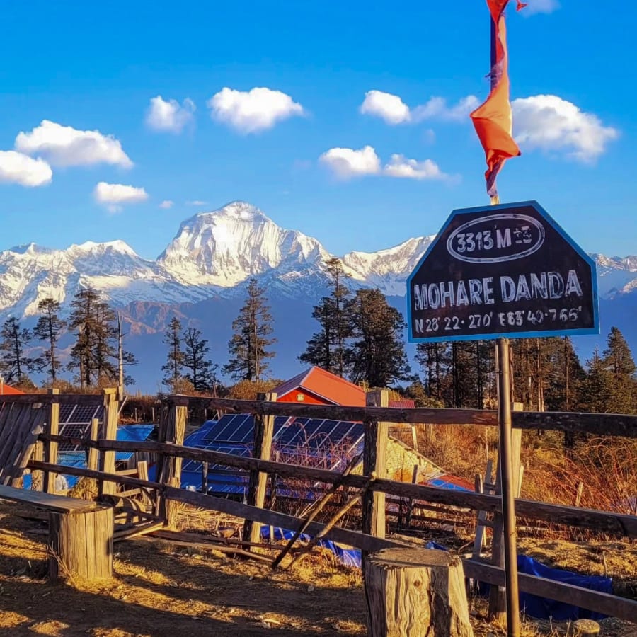 11-Day Mohare Danda Community Trek in Annapurna with Mulde View Point