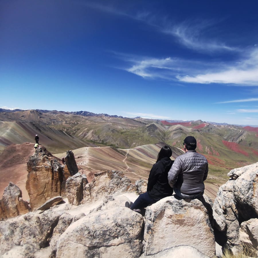 1-Day Palccoyo Rainbow Mountain Hike from Cusco with Ausangate Views