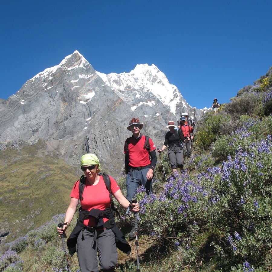 14-Day Huayhuash Trek in Peru with Community Support and Hot Springs