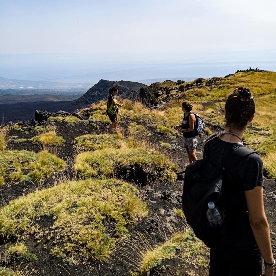 3-Hour Mount Etna Walking Tour with Bove Valley and Sea Views