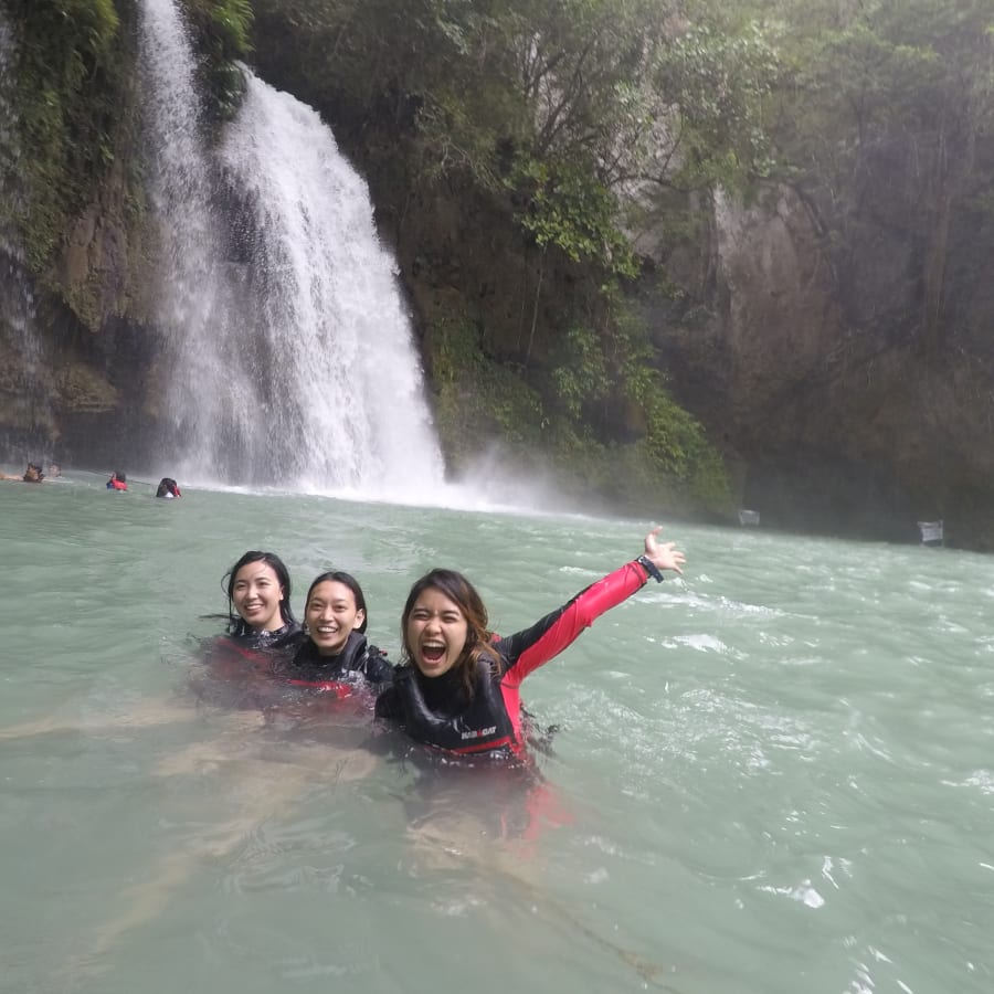 12-Hour Kawasan Falls Canyoneering Tour from Cebu