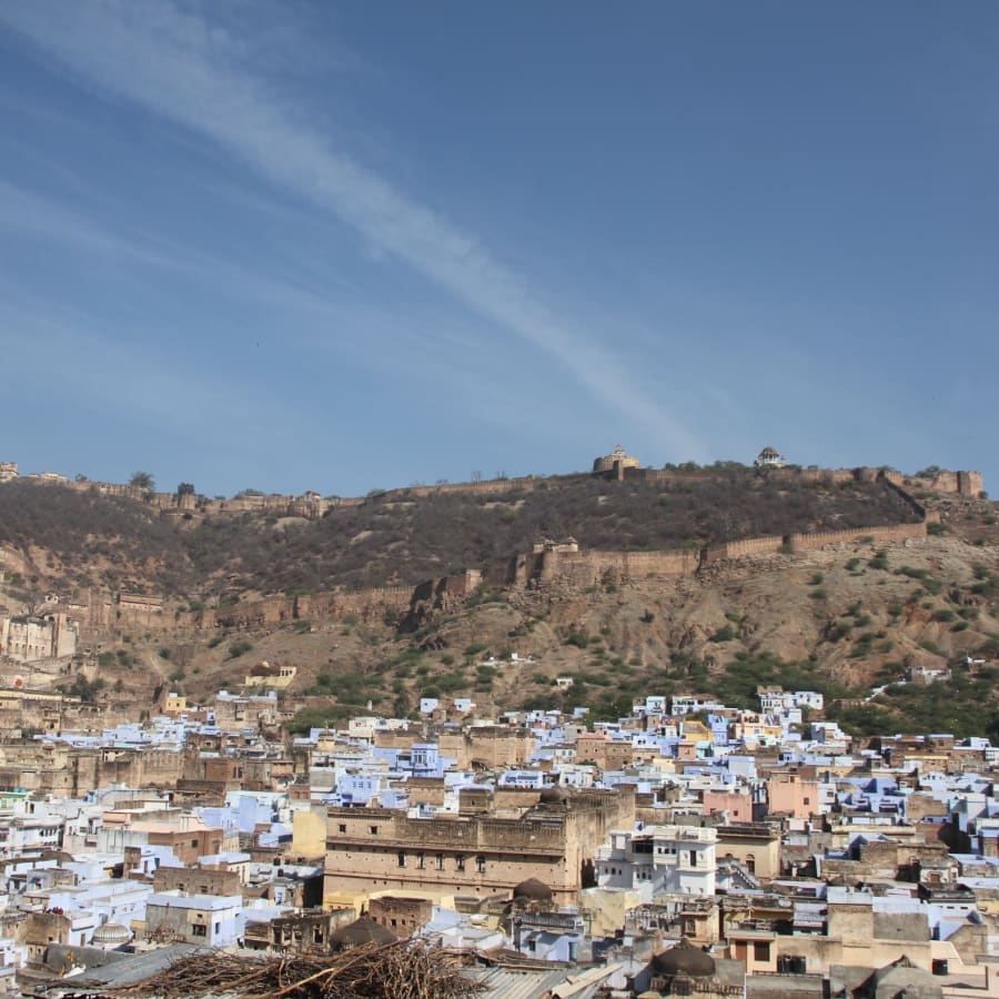 8-Hour Private Bundi Tour from Kota with Step-Wells and Blue Streets