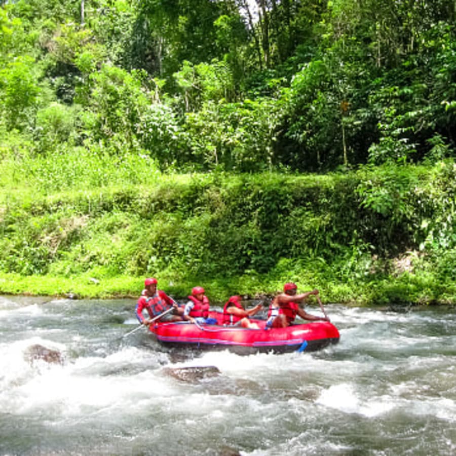 7-Hour Telaga Waja River Rafting Tour in Bali with Riverside Lunch