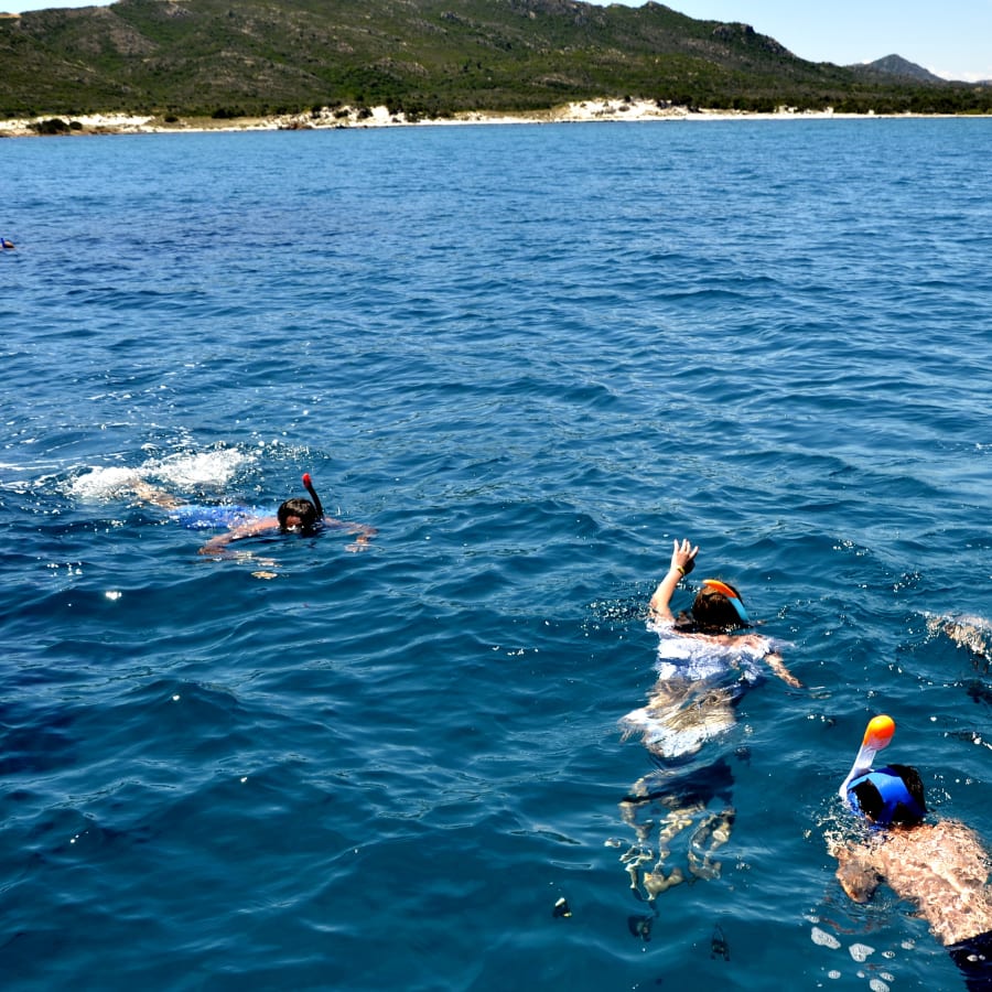 5-Hour Capo Comino Trekking and Snorkelling Tour from La Caletta