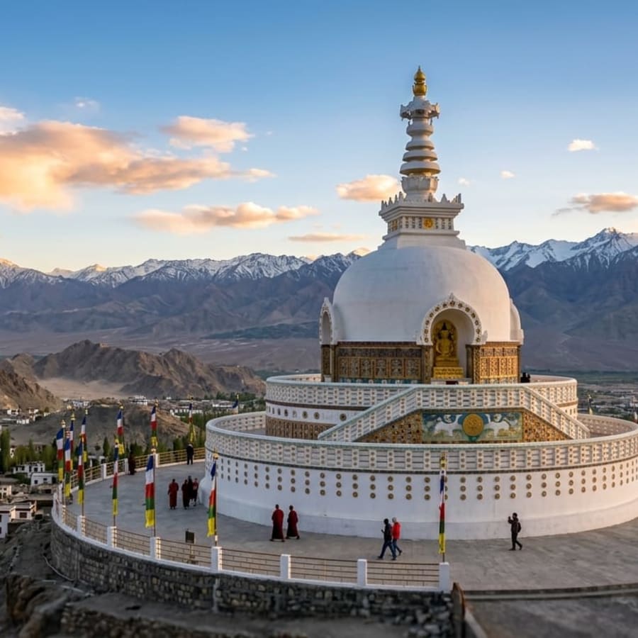 4-Day Ladakh Tour to Nubra Valley and Pangong Lake via Khardung La