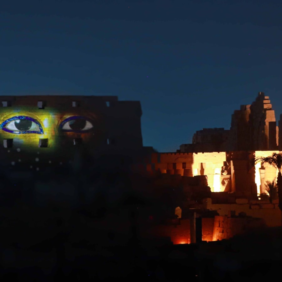 1-Hour Karnak Temple Sound and Light Show in Luxor
