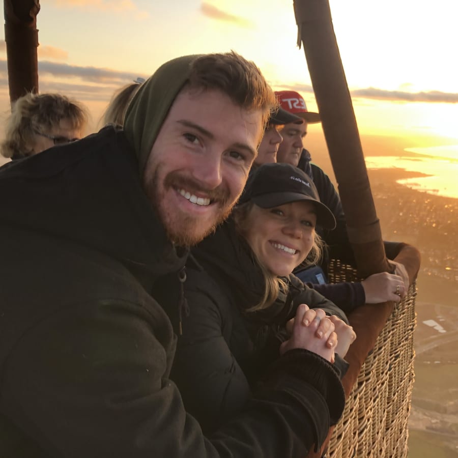 4-Hour Geelong Hot Air Balloon Ride with Sunrise Views