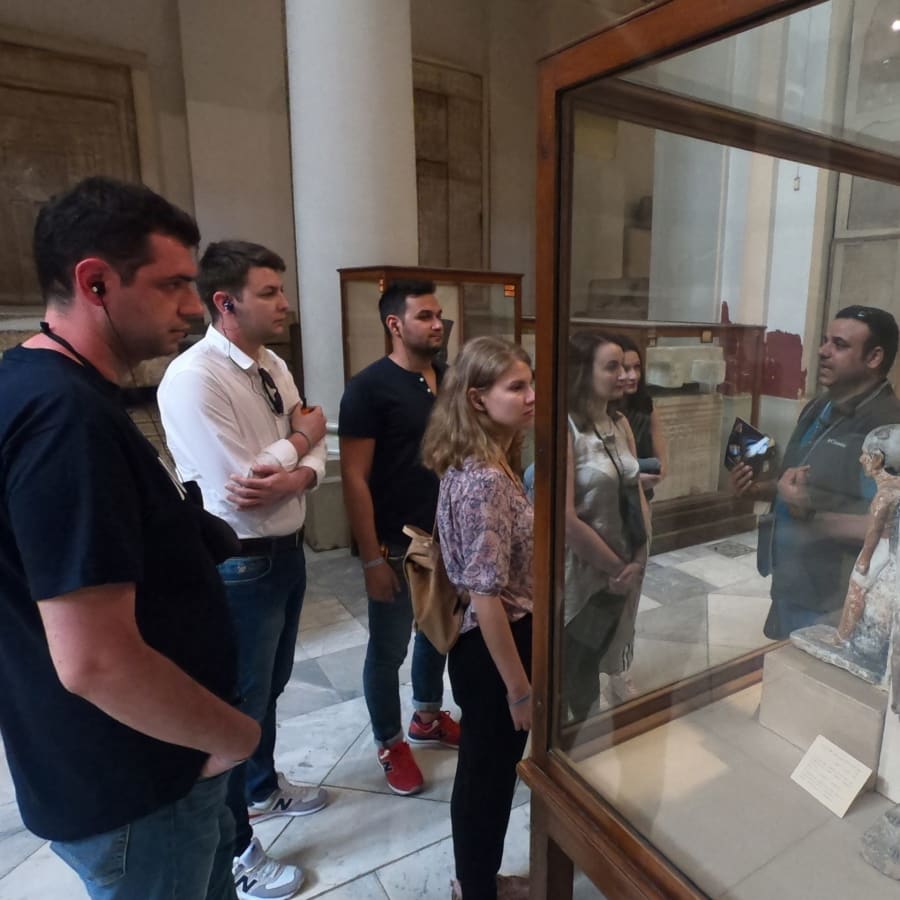 18-Hour Cairo Bus Tour from Hurghada with Giza and Coptic Cairo