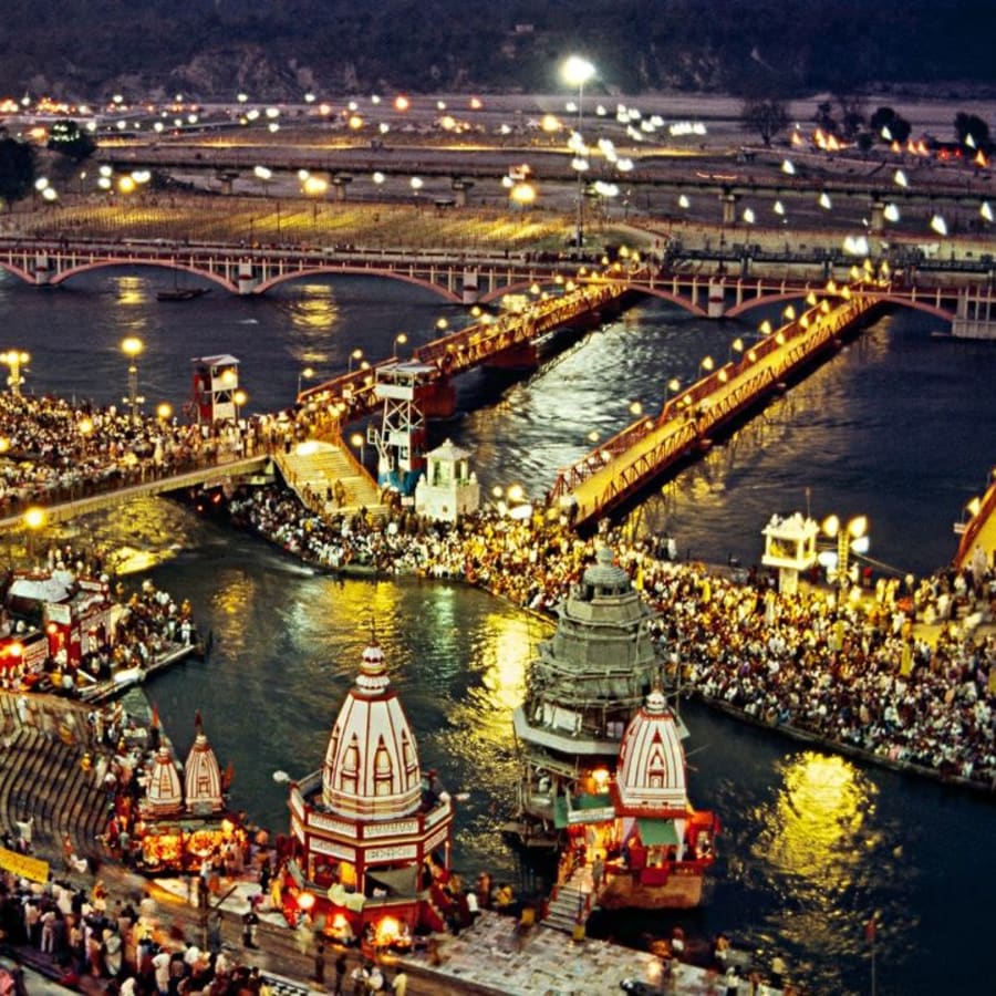 2-Day Haridwar and Rishikesh Tour from Delhi with Ganga Aarti