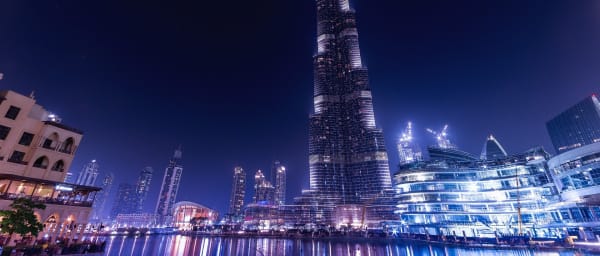Dubai Night Tour with Burj Khalifa, Marina and Fountain Show