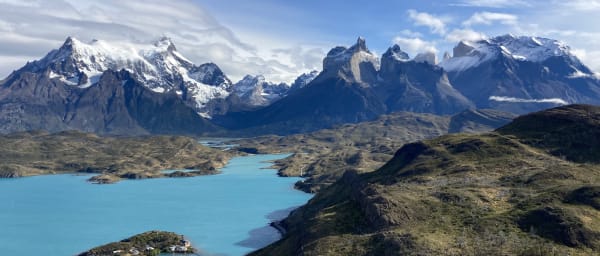 1-Day Torres del Paine Walking Tour with Grey Lake and Salto Grande