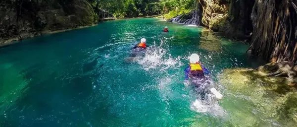1-Day Badian Canyoneering Adventure to Kawasan Falls from Cebu