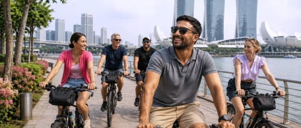 Historical Singapore Bike Tour