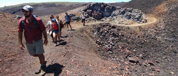Walking Tour to Sierra Negra volcano and Chico Volcano from Isabela Island