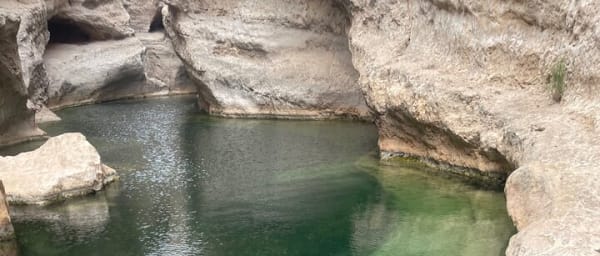 Private Day Trip to Wadi Shab & Bimmah Sinkhole Price Up To 5 Persons