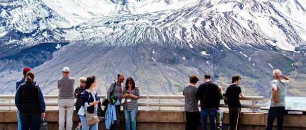Explore Mt Saint Helen from Seattle in a small group