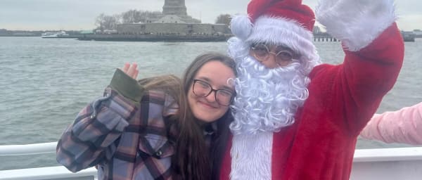 NYC: Holiday Cruise around the Statue of Liberty with Santa