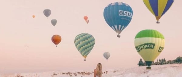 Pamukkale Hot Air Balloon Flight