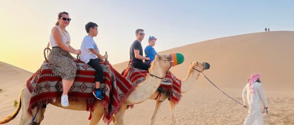 Abu Dhabi Morning Desert Safari with Camel Ride
