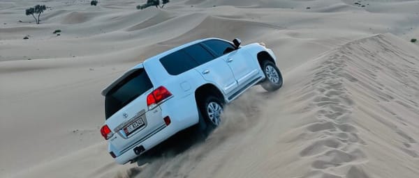 Abu Dhabi: Desert Safari with Sandboarding, Camel Ride & BBQ