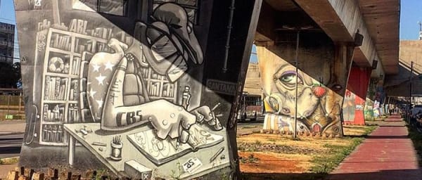 4-Hour Street Art Tour in São Paulo with MAAU and Batman's Alley