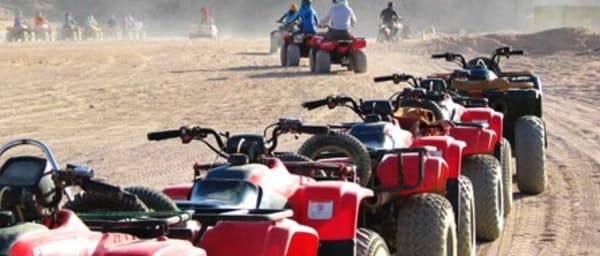 2-Hour Quad Biking Tour in Sharm el-Sheikh with Bedouin Tea