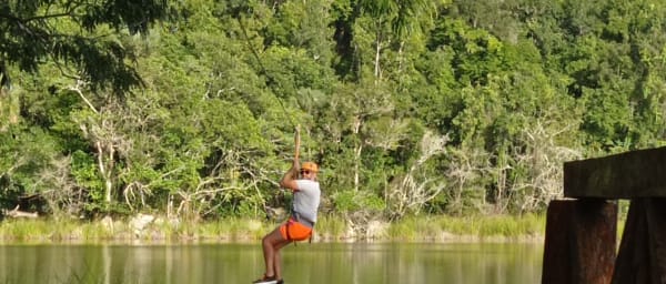 Excursión de 8 horas a Cobá y Punta Laguna con cenote maya
