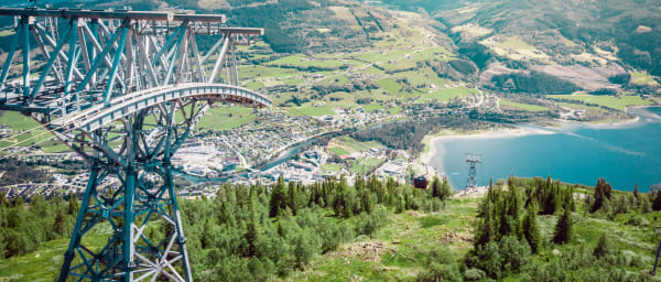 6-Hour Voss Gondol Tour from Bergen with Mount Hanguren Lunch
