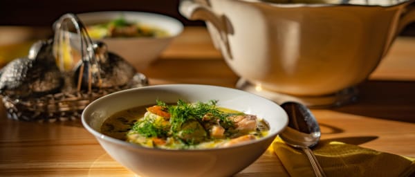 3-Hour Finnish Dinner Experience in Rovaniemi with Northern Lights