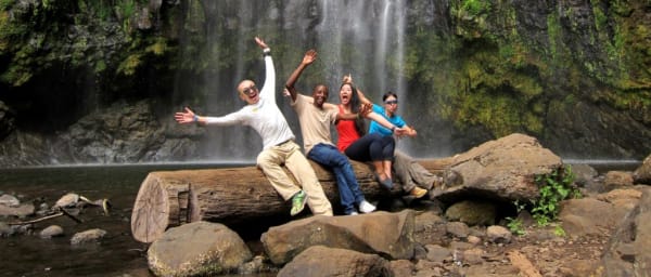2-Day Maasai Village and Materuni Waterfalls Tour with Coffee Experience