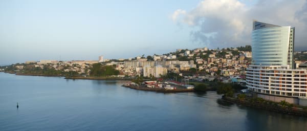 2-Hour Walking Tour of Fort de France with Market and Library Visit