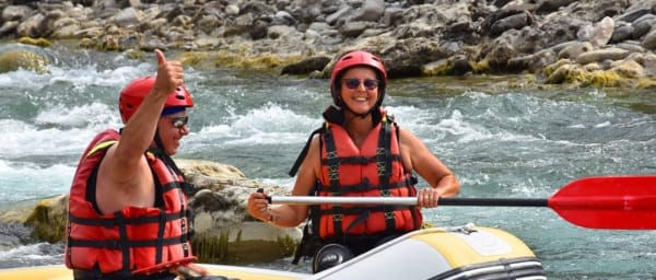 Full-Day Osumi Canyon and Bogove Waterfall Tour with Rafting