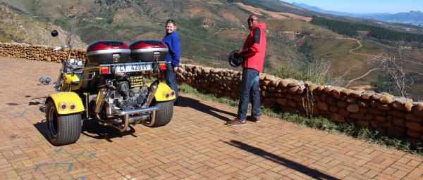 Full-Day Cape Town Trike Tour through Slanghoek Valley and Bains Kloof
