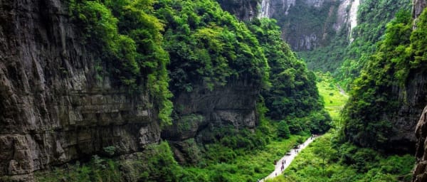 11-Hour Wulong Trekking Trip to Fairy Mountain and Three Natural Bridges