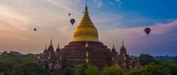 1-Day Bagan Temples Tour with Lacquerware Workshop and Sunset