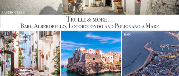8-Hour Puglia Tour of Bari, Alberobello, Locorotondo and Polignano