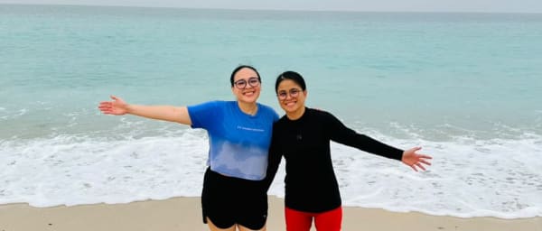 8-Hour Wadi Shab Adventure from Muscat with Sinkhole and White Beach