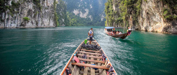 Full-Day Cheow Lan Lake and Temple Tour from Phuket with Panvaree