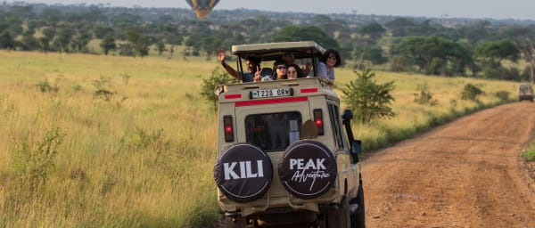 8-Day Tanzania Wildlife Safari with Serengeti Hot Air Balloon