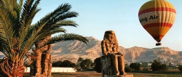 45-Minute Hot Air Balloon Ride in Luxor with Sunrise Valley Views