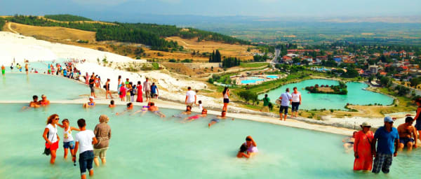 1-Day Hierapolis and Pamukkale Tour from Kusadası with Cleopatra's Pool