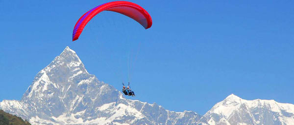 1-Hour Paragliding Tour in Pokhara or Kathmandu with Annapurna Views