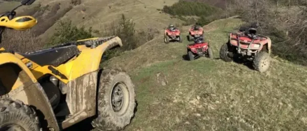 Full-Day Quad Biking Adventure in the Balkan Mountains from Sofia