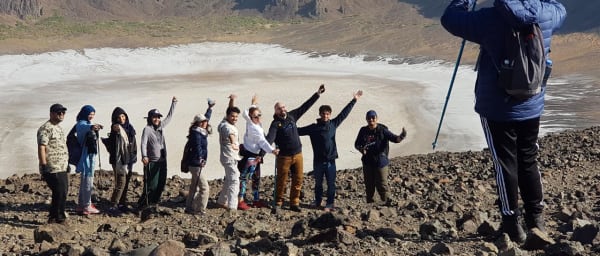 1-Day Al-Waba Crater Hiking Tour from Jeddah with BBQ Dinner