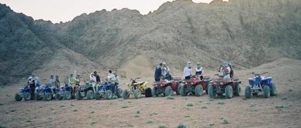 5-Hour Quad Biking Desert Safari in Hurghada with Bedouin Sunset