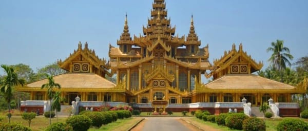 10-Hour Bago Pagodas Tour from Yangon with Kanbawzathadi Palace