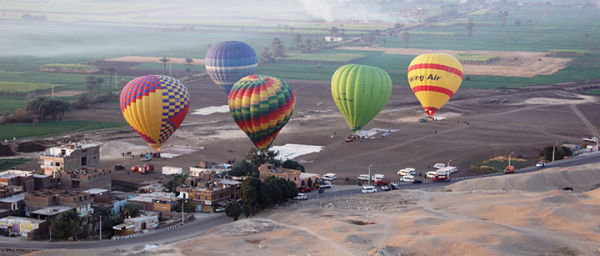 2-Hour Hot Air Balloon Ride in Luxor with West Bank Views