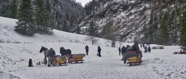 10-Hour Zakopane Countryside Sleigh Ride from Kraków with Dinner