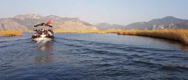 11-Hour Dalyan Boat Tour from Bodrum with Turtle Beach